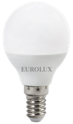 Лампа светодиодная EUROLUX LL-E-G45-7W-230-4K-E14 арт.76/2/6