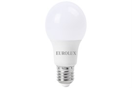 Лампа светодиодная EUROLUX LL-E-A60-7W-230-2,7K-E27 арт.76/2/11