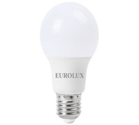 Лампа светодиодная EUROLUX LL-E-A60-11W-230-4K-E27 арт.76/2/16