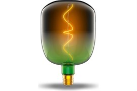 Лампа Gauss LED Filament V140 5W 200Lm E27 1800К green-clear flexible 1009802105