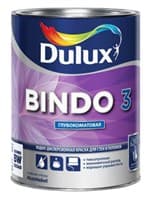 Краска водоэмульсионная Dulux BINDO 3 мат. Белый 2,5л 5183724