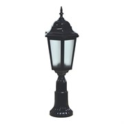 Светильник VENEZIA PLASTIK BLACK на стойке круглый 255-15154