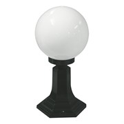 Светильник SFERA шар D250 Opal на стойке шестигранник 255-15821