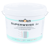 Краска KAIZER водоэмульсионная Superweiss супер белая для внутренних работ 15кг