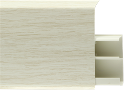 Плинтус WINART с съемной панелью 2,2м 100мм 10321 Дуб белый