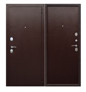 Дверь металлическая ТИТАН-2050/860/L мет/мет антик медь