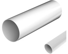 Труба VERAT (диаметр 82 мм) белый (3м) 1067