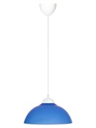 Светильник НСБ 1122/1 Home mini 15 Вт, Е27, синий, шнур белый TDM SQ0313-0035