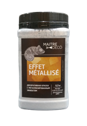 Краска металлизированная MAITRE DECO EFFET METALLISE ARGENT база ARGENT 0,3л MD ET-100-03