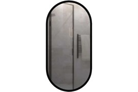 Зеркало LED Виола-лофт сенсорный выключатель 500*1000 черный
