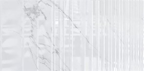 Плитка ВОЛГОГРАДСКАЯ облицовочная Орлеан 30*60 белая рельеф люкс