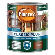 Пропитка-антисептик PINOTEX Classic Plus 3 в 1 CLR, Красное дерево 2,5л 5727619