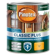 Пропитка-антисептик PINOTEX Classic Plus 3 в 1 CLR, Сосна 2,5л 5727793