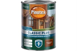 Пропитка-антисептик PINOTEX Classic Plus 3 в 1 CLR, Красное дерево 0,9л 5727620