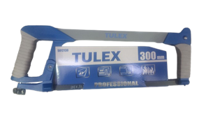 Ножовка TULEX PRO по металлу обрезиненная пластиковая рукоятка, рычажное натяжение 300мм 5012130