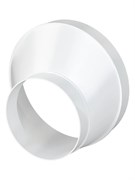 Соединитель ЭРА эксцентриковый круглого воздуховода с круглым пластик D100/150 арт.1015РЭП