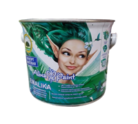 Краска ALINA PAINT эмаль Эконом EMALIKA матовая 3 кг (термостойкая)