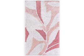 Коврик для ванной комнаты MOROSHKA Akvarel 50х80см, белый+розовый 976-303-02