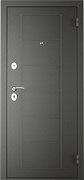 Дверь металлическая ТИТАН-2050/960/R 8С бетон снежный/графит