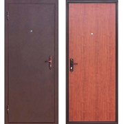 Дверь металлическая 4,5 см Прораб 1 антик медь, рустикальный дуб, 960 левая