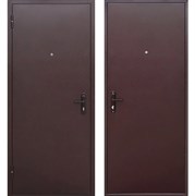 Дверь металлическая 4,5 см Прораб 1 металл-металл, антик медь, 960 левая