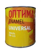 Эмаль ОПТИМА ПФ-115 коричневая 2,7кг
