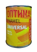 Эмаль ОПТИМА ПФ-115 коричневая 0,9кг