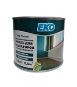 Эмаль РАДУГА EKO Enamel для радиаторов отопления и металла 0,5 кг