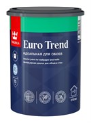Краска EURO TREND для обоев и стен A мат 0,9л