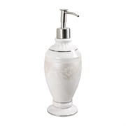 Дозатор для жидкого мыла WESS Elegance 9,7х9,7х20см, белый G87-40