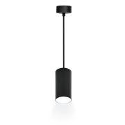 Светильник подвесной RITTER ARTON цилиндр, провод 1м, 55*100мм, GU10, алюминий, цвет чёрный 59981 4
