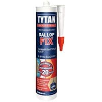 Клей TYTAN монтажный Professional GALLOP FIX (290 мл) белый
