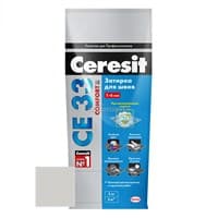 Затирка CERESIT CE33 2кг серебристо-серый