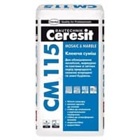 Клей CERESIT для мозаики СМ115 25кг
