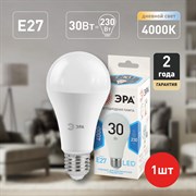 Лампа светодиодная ЭРА A65-30W-840-E27 8907