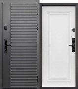 Дверь металлическая Е-Тайга 10см 2МДФ (860R) с электронным замком