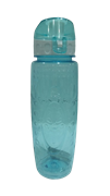 Бутылка QIAN SHUENN пластиковая прозрачная ассортимент цветов 211507