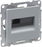 Розетка LEGRAND SUNO RJ45 кат.5E UTP алюминий 721350