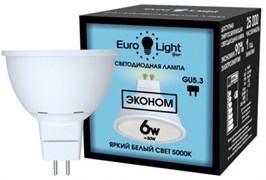 Лампа светодиодная Eurolight ELEC-539-PAR16-6-5K-GU10