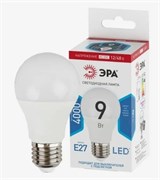 Лампа светодиодная ЭРА LED A60-9W-840-E27 (диод, груша, нейтр)