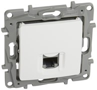 Розетка LEGRAND NILOE RJ45 кат.5E UTP белая 764571