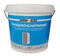 Краска KAIZER водоэмульсионная Fassadenfarbe 7.5кг