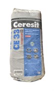 Затирка CERESIT CE33 SUPER 25кг белая