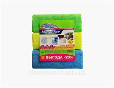 Салфетка универсальная FRESHOUSE MICROFIBER микрофибра 3шт 32*32