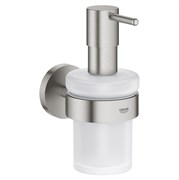 Дозатор GROHE Start для жидкого мыла, с держателем, цвет СуперCталь 41195DC0