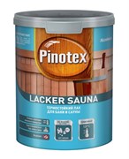 Лак PINOTEX Lacker Sauna 20 (полуматовый) 1л 5254107