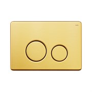 Клавиша смыва IDDIS 001 золото, универсальная Unisteel UNS01GGi77