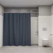 Штора IDDIS для ванной комнаты полиэстер 200*240см, серый BL01P24i11
