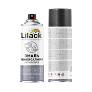 Эмаль аэрозольная универсальная LILACK белый глянец 520мл 7101-21 LK