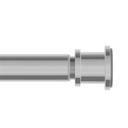 Карниз IDDIS Elegante для ванной комнаты 110*200см хром глянцевый RSC0120i14